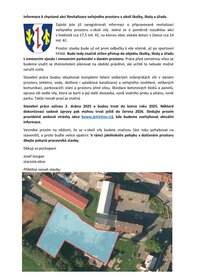 Revitalizace okolí školy 2025-26